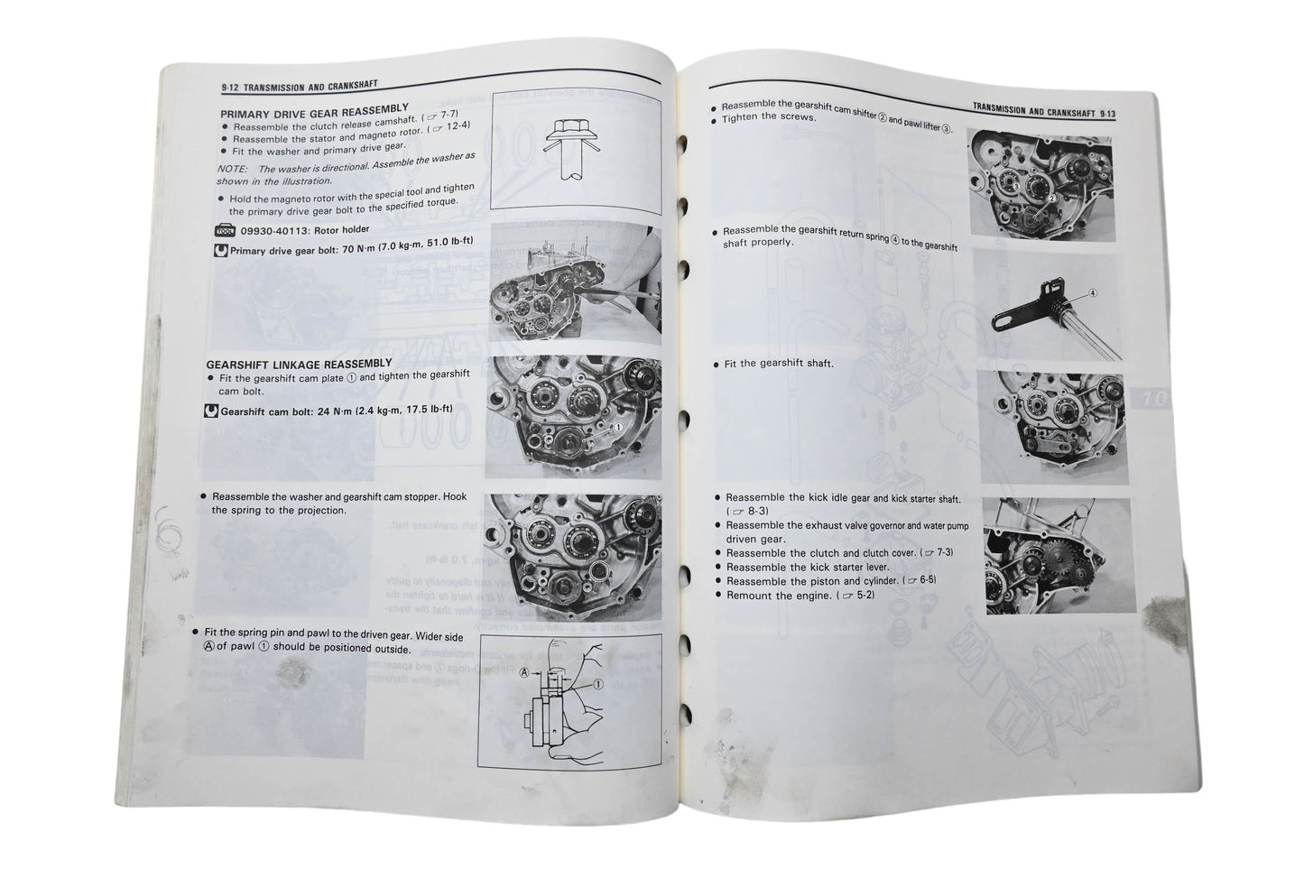 OEM Suzuki 99011-36E53-03A RM125 Owner's Service Manual