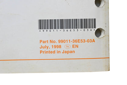 OEM Suzuki 99011-36E53-03A RM125 Owner's Service Manual