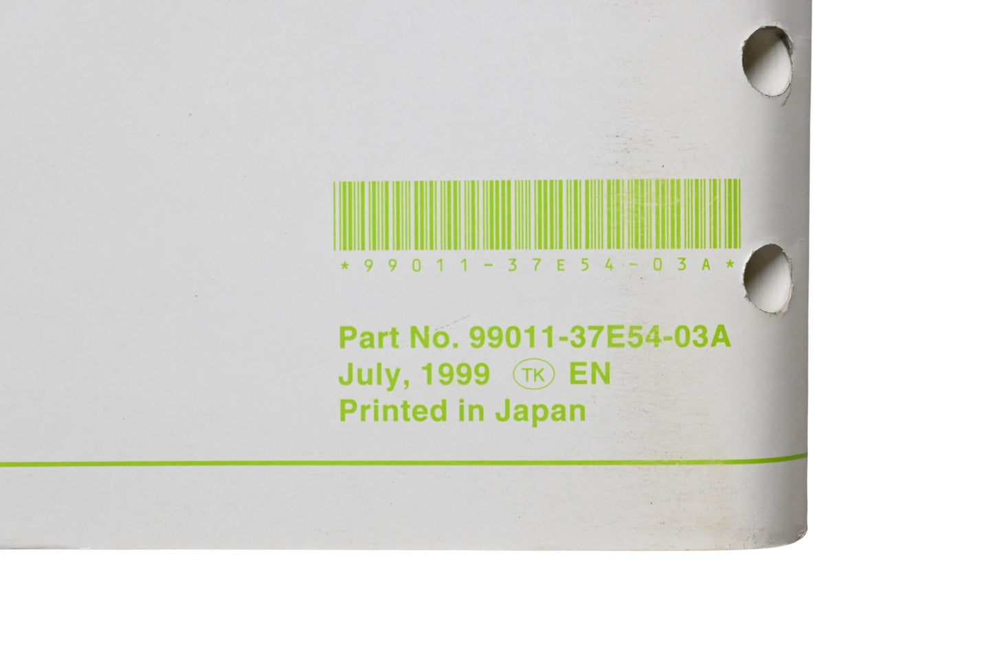 OEM Suzuki 99011-37E54-03A RM250 Owner's Service Manual