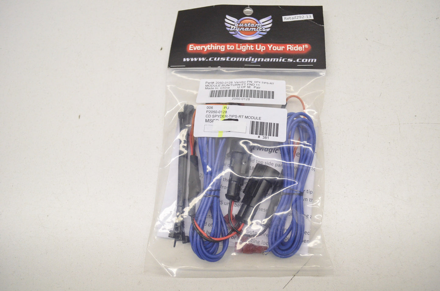New Custom Dynamics Module Run LED Front Fender Tip Can-Am Spyder RT Models