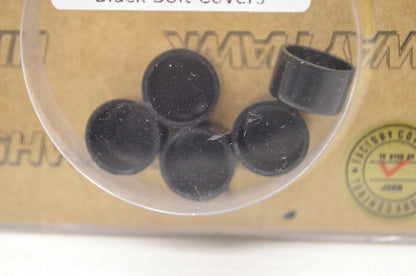New Highway Hawk Black M8 Allen Head Bolt Covers 5Pk