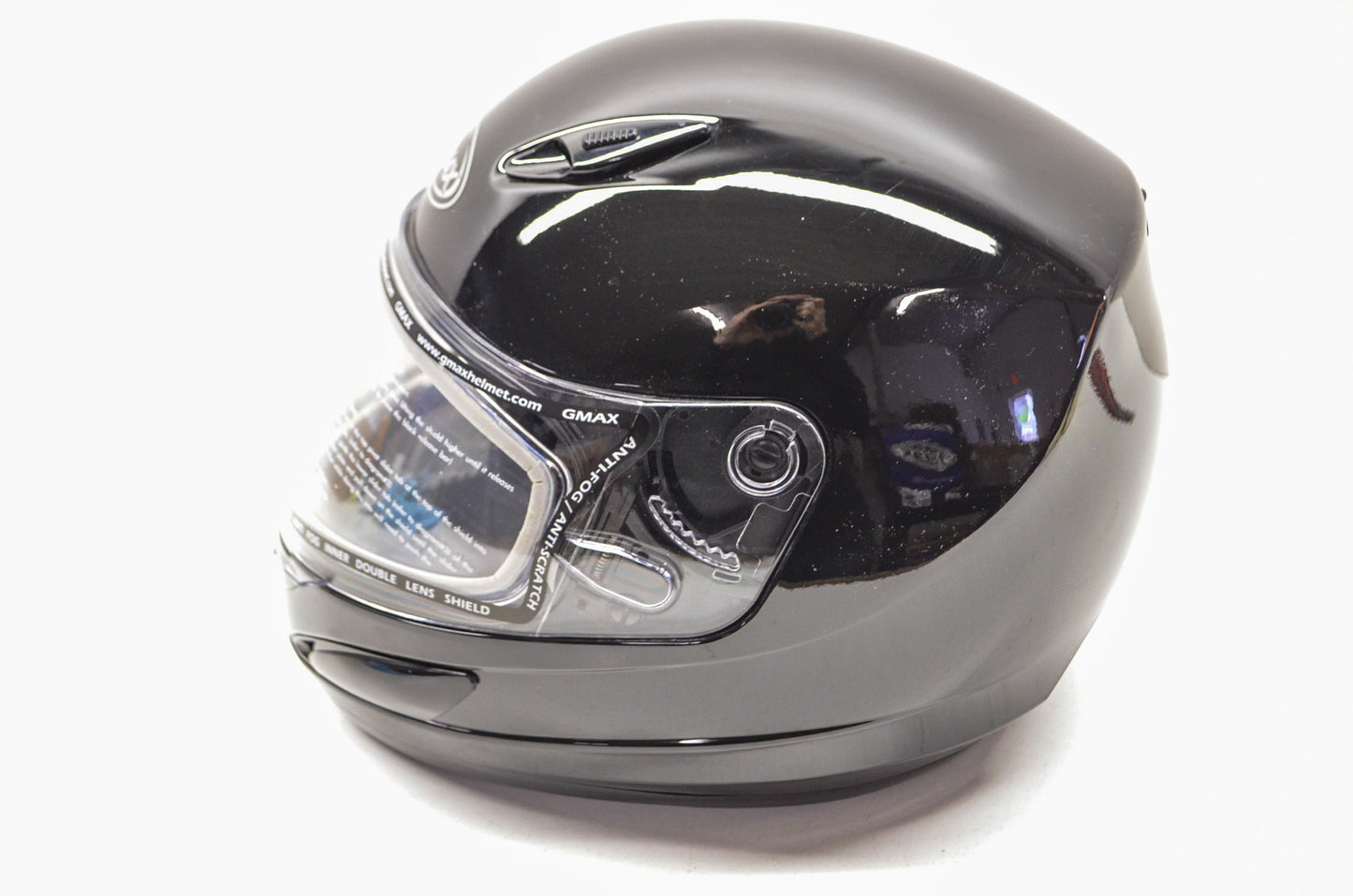 Gmax 248025, 72-6210M Black Full Face Snow Helmet Medium NOS