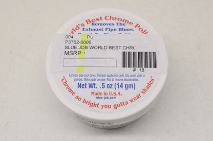 New Blue Job Worlds Best Chrome Polish .5oz
