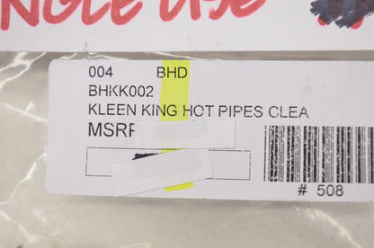 New Kleen King Hot Pipes Cleaner Sampler Size Tubes .17oz QTY 2