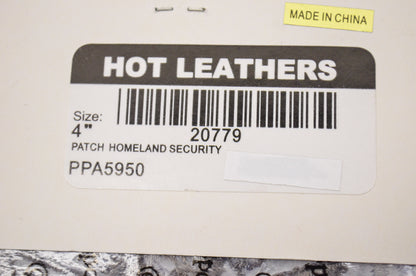 New Hot Leathers 2nd Amendment 1789 Homeland Security 4in Patch