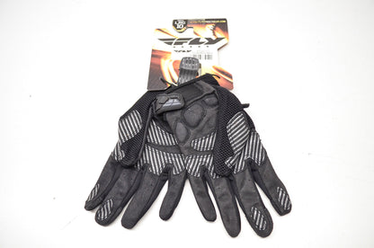New Fly Racing Black Mesh Coolpro Gloves Men's L Sz 10