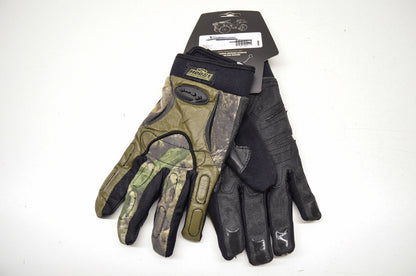 New Moose Mossy Oak Camo Break Up Riding Gloves Large