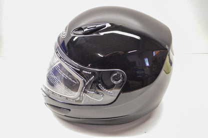 Black Full Face Snow Helmet Large NOS