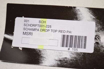 Schampa DRPT001-225 Drop Top Headband Red Paisley NOS