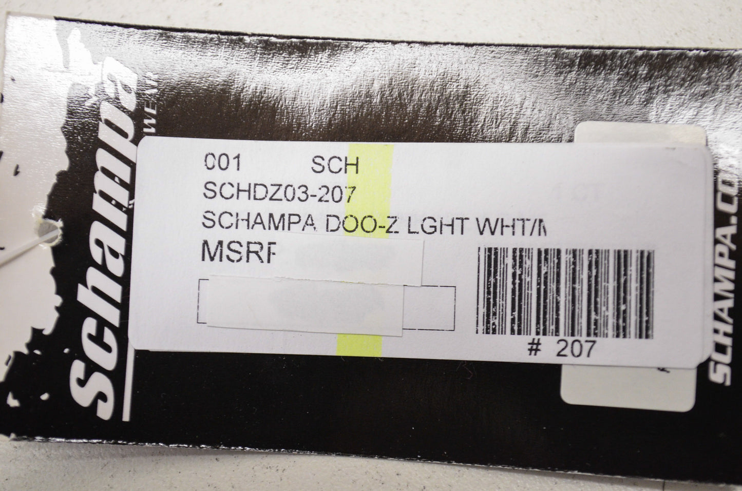 New Schampa Light Rider Doo Z Elastic Headband White Magenta Paisley