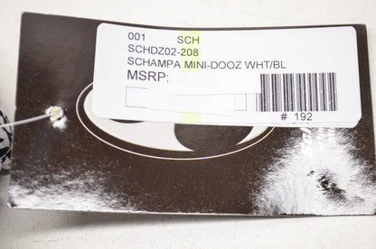Mini Doo Z Elastic Headband Black White Paisley NOS