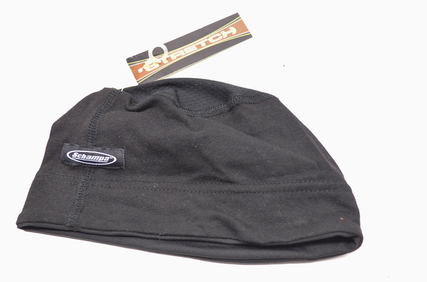 New Schampa Stretch Skullie Cap Black