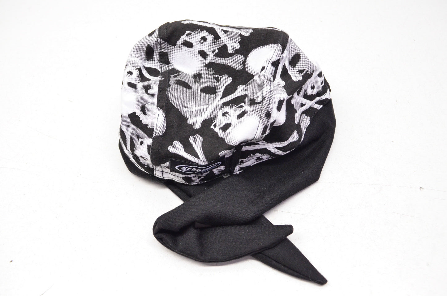 New Schampa Stretch Z Wrap Bandana Skulls & Cross Bones