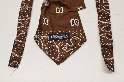 New Schampa Rider Headwrap Brown Paisley