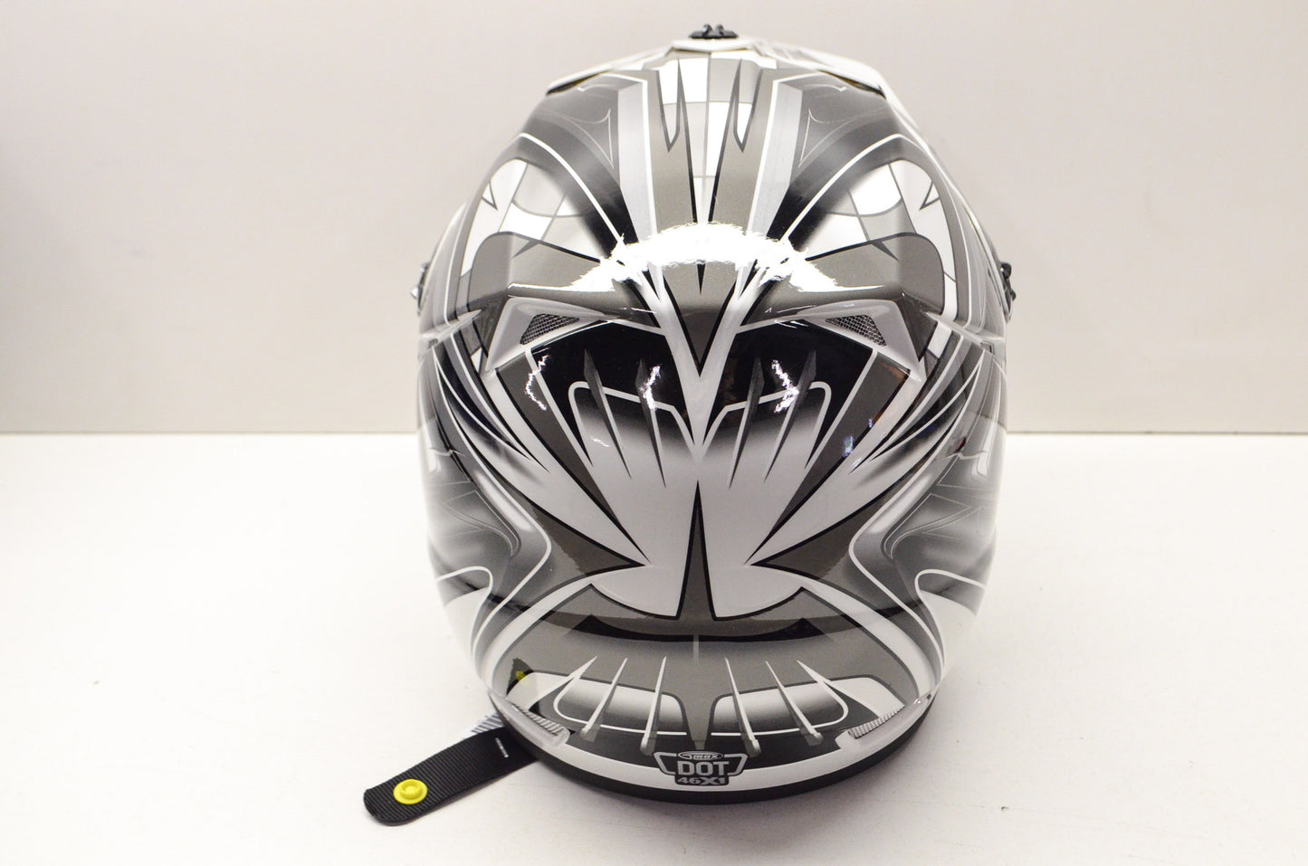 New Gmax White Black Silver Heavy Duty Off Road Core TC-5 Helmet Medium