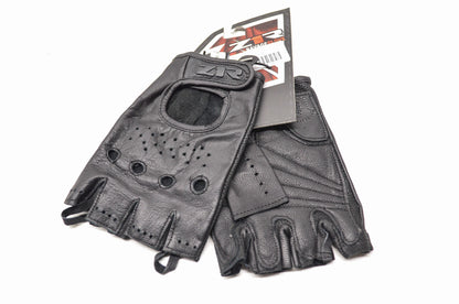 New Z1R Ravage Goat Leather Fingerless Gloves L