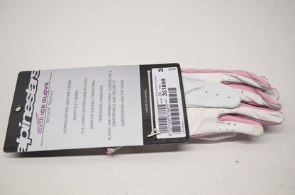 New Alpine Stars Women's Leather Stella Sport Riding Ice Glove M Pink