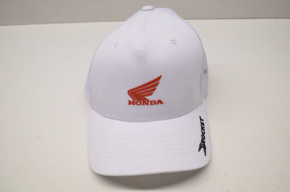 New Honda Joe Rocket Ladies White Crew Mesh Back Hat