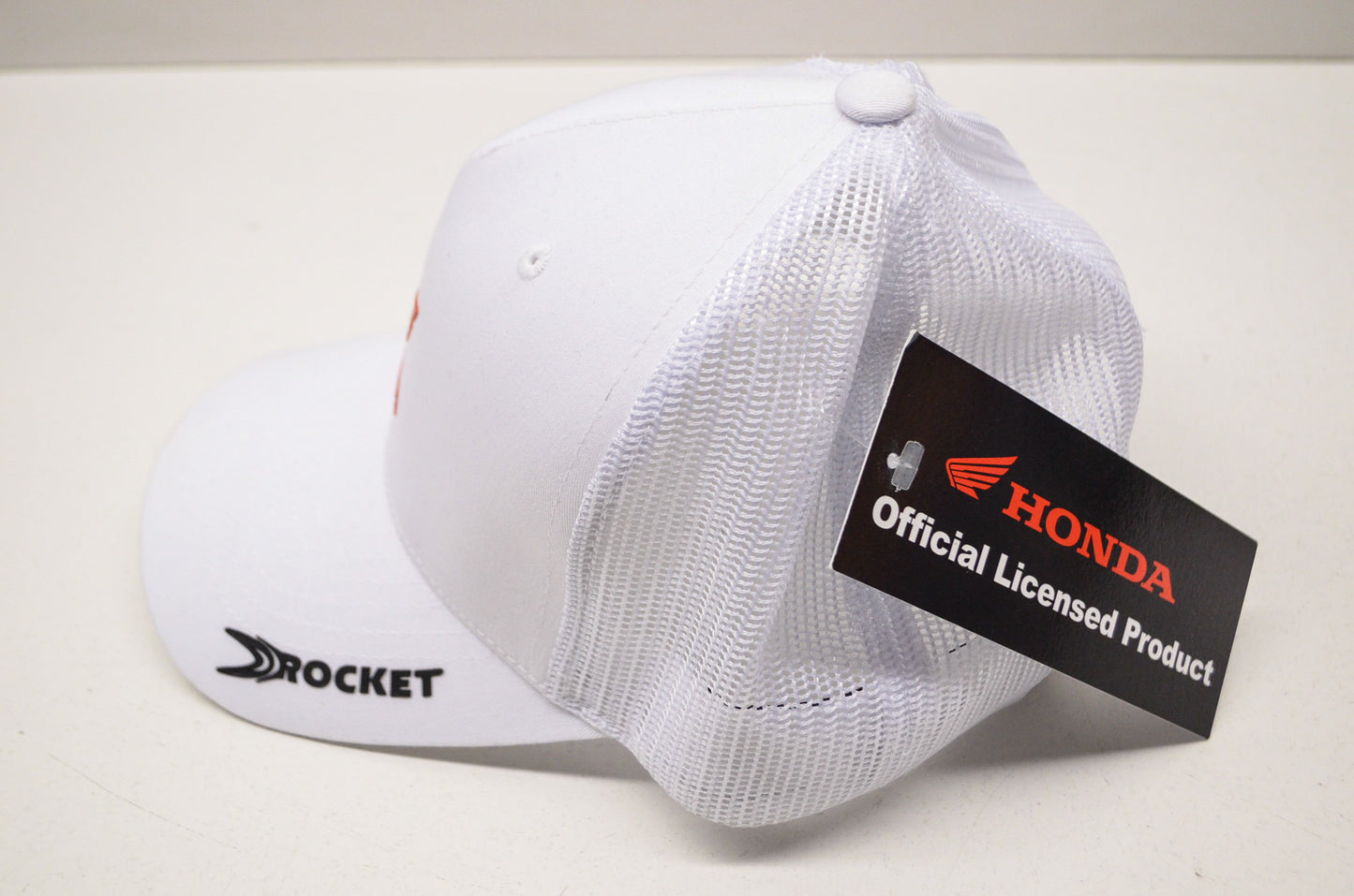 New Honda Joe Rocket Ladies White Crew Mesh Back Hat