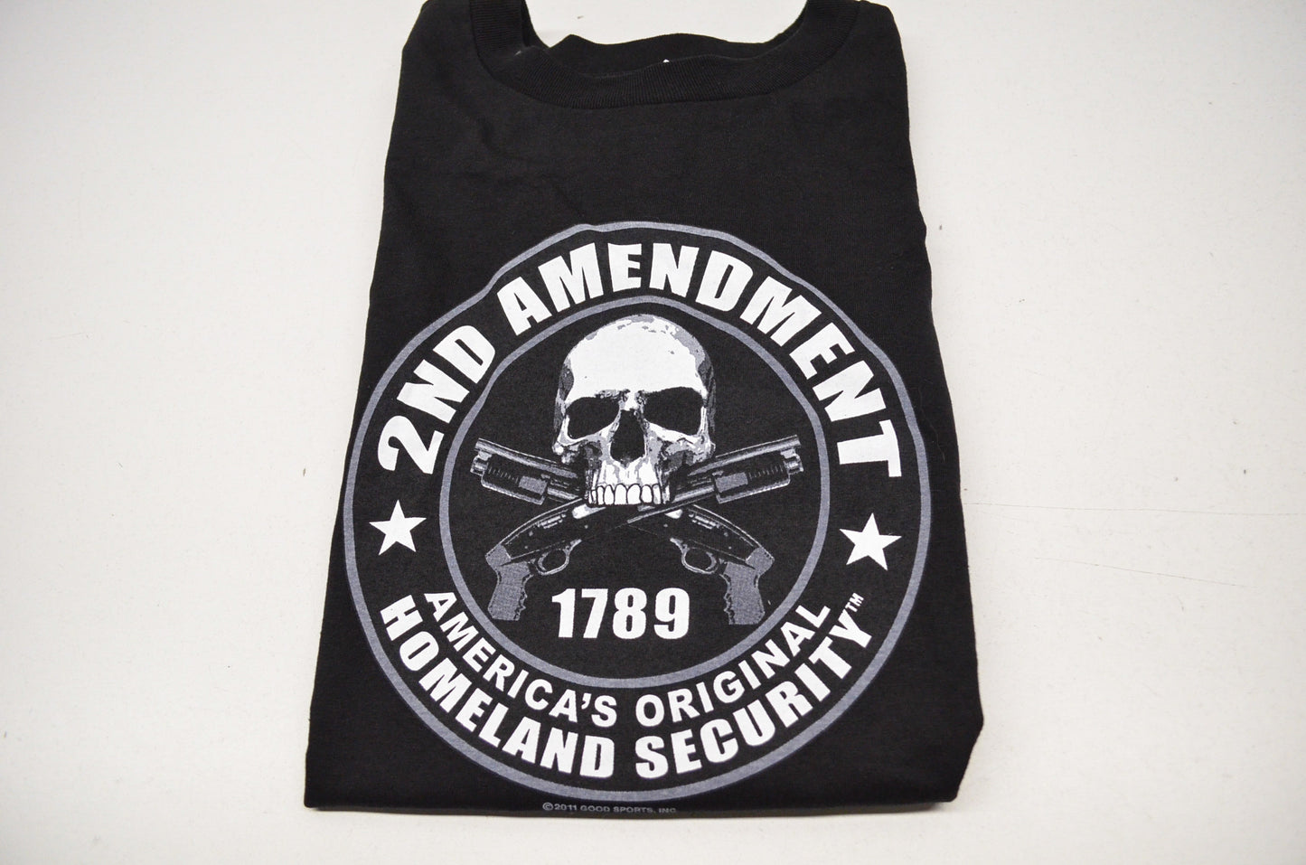 New Hot Leathers 2nd Amendment 1789 Homeland Security Short Sleeve T Shirt M