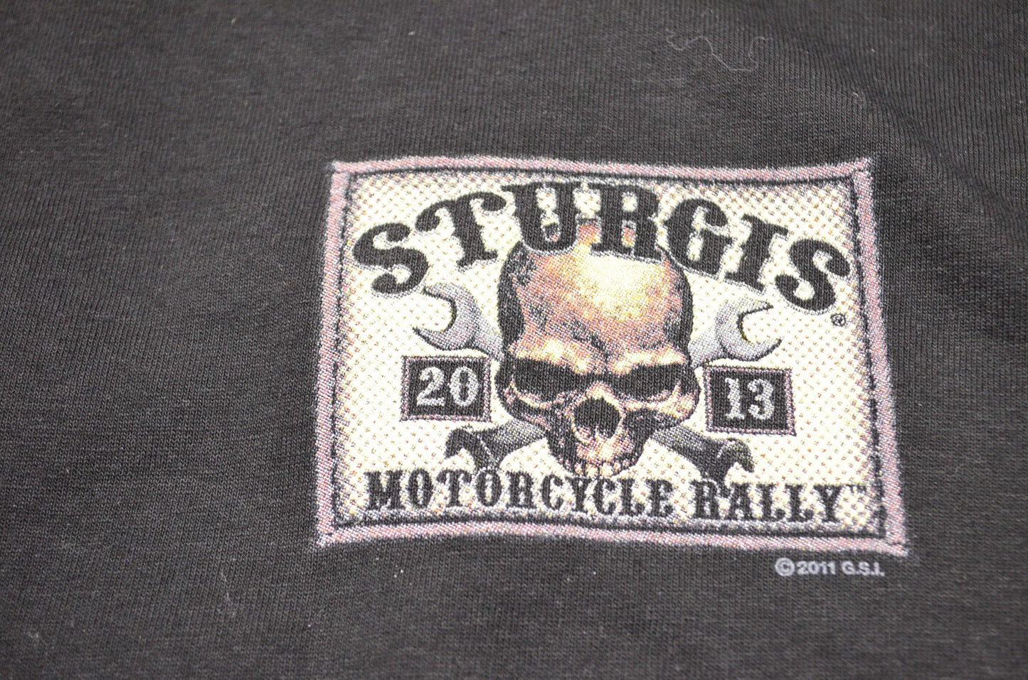 Sturgis Hot Leathers 2013 Motorcycle Rally Sleeveless T Shirt 2XL NOS