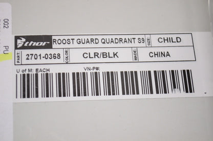 New Thor Roost Guard Quadrant Protective System Youth 40-60lbs