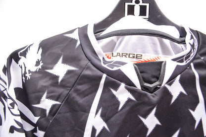 Fly Racing 364-224L Kinetic Jersey White Orange L NOS