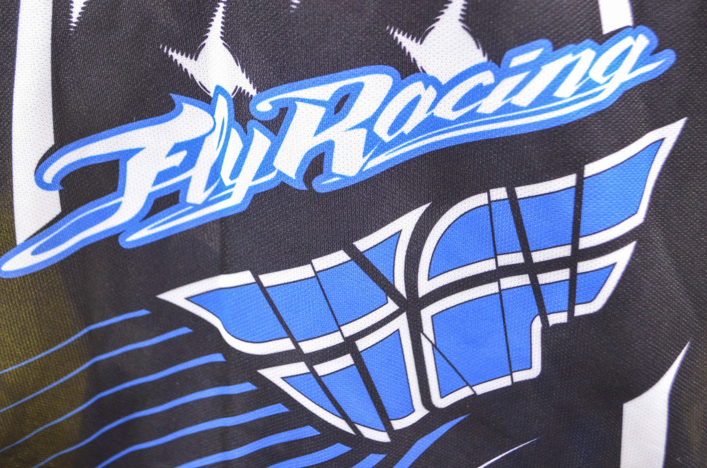 Fly Racing 364-223M Kinetic Jersey Yellow Blue M NOS
