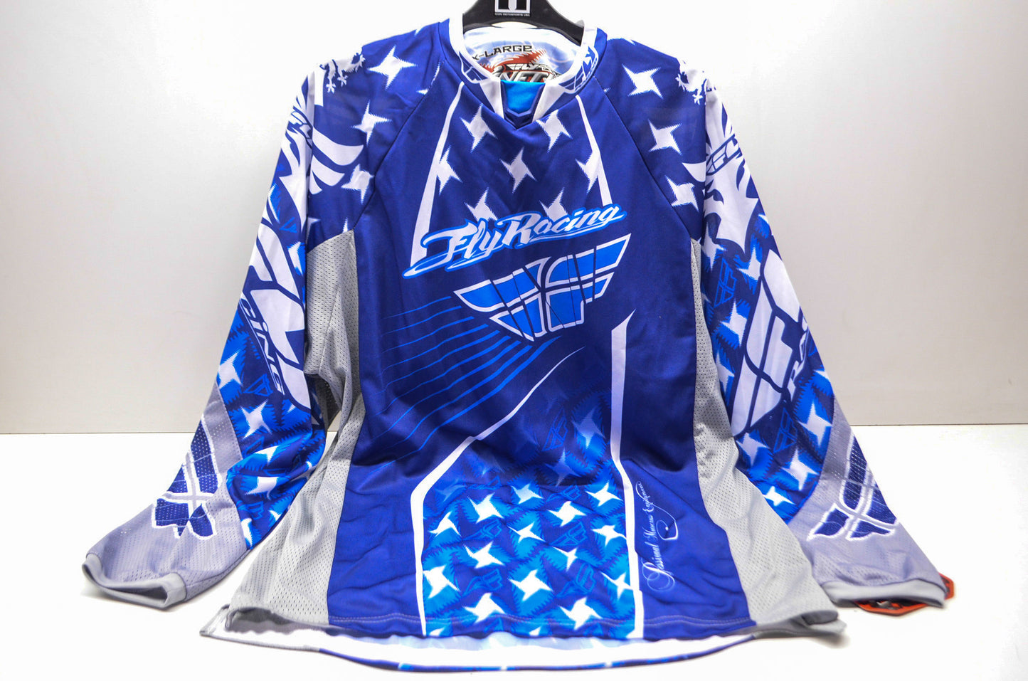 Kinetic Jersey Blue Grey XL NOS