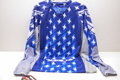Kinetic Jersey Blue Grey XL NOS