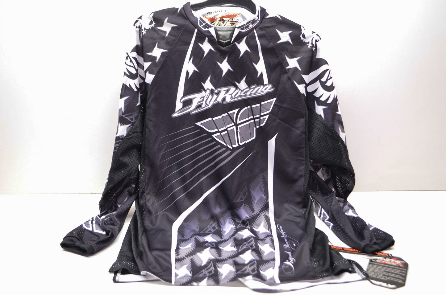 Fly Racing 364-220S Kinetic Jersey Black Grey S NOS