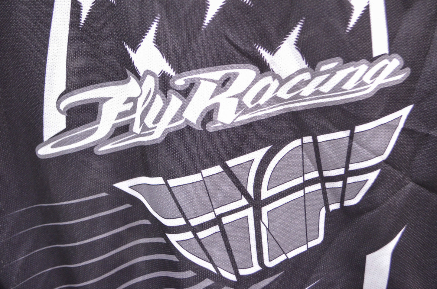 Fly Racing 364-220S Kinetic Jersey Black Grey S NOS