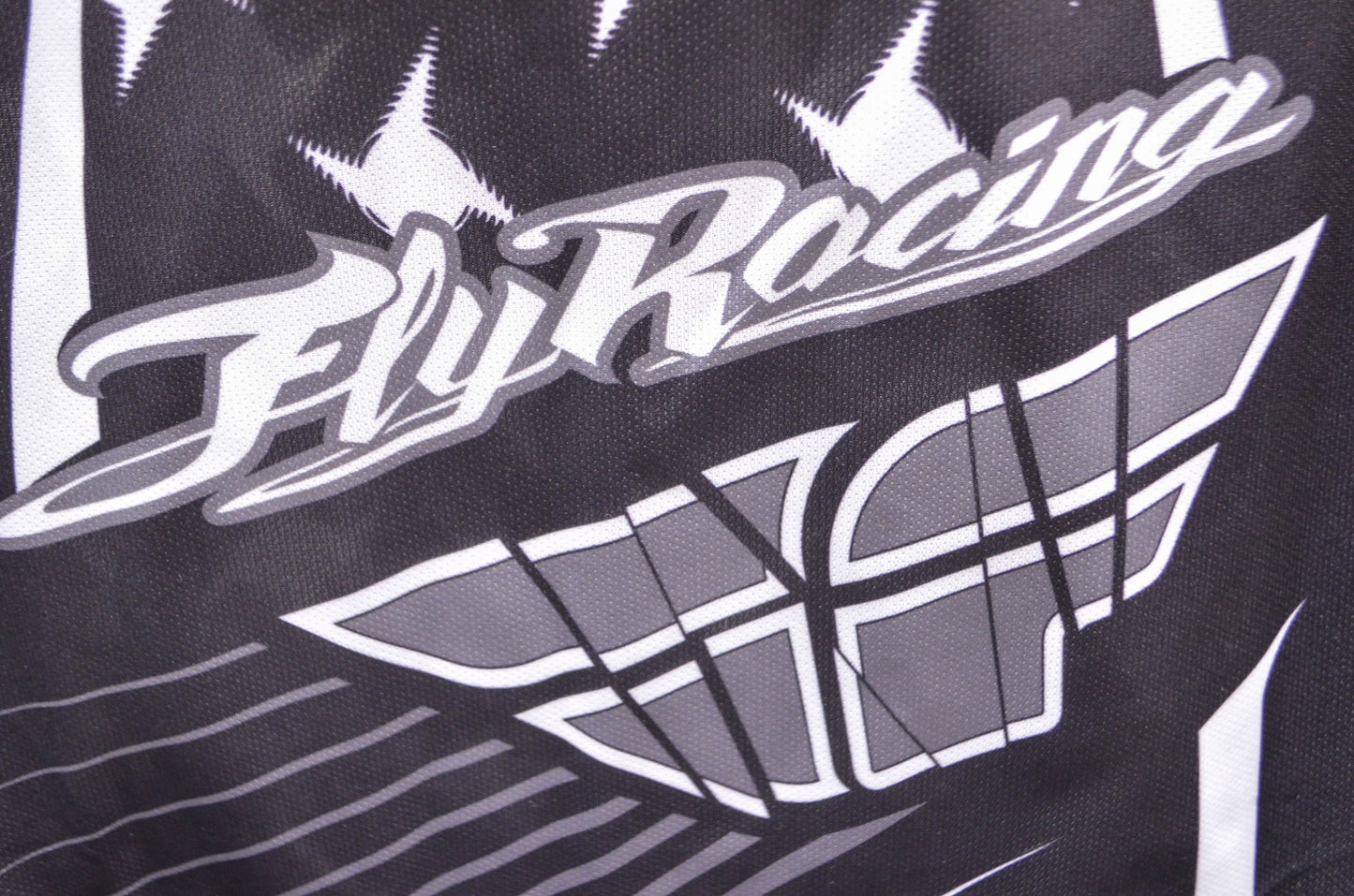 New Fly Racing Kinetic Jersey Black Grey M
