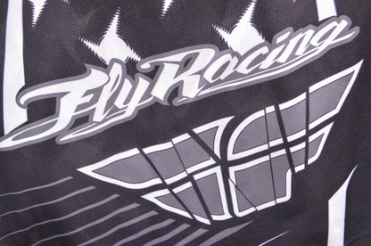 New Fly Racing Kinetic Jersey Black Grey M