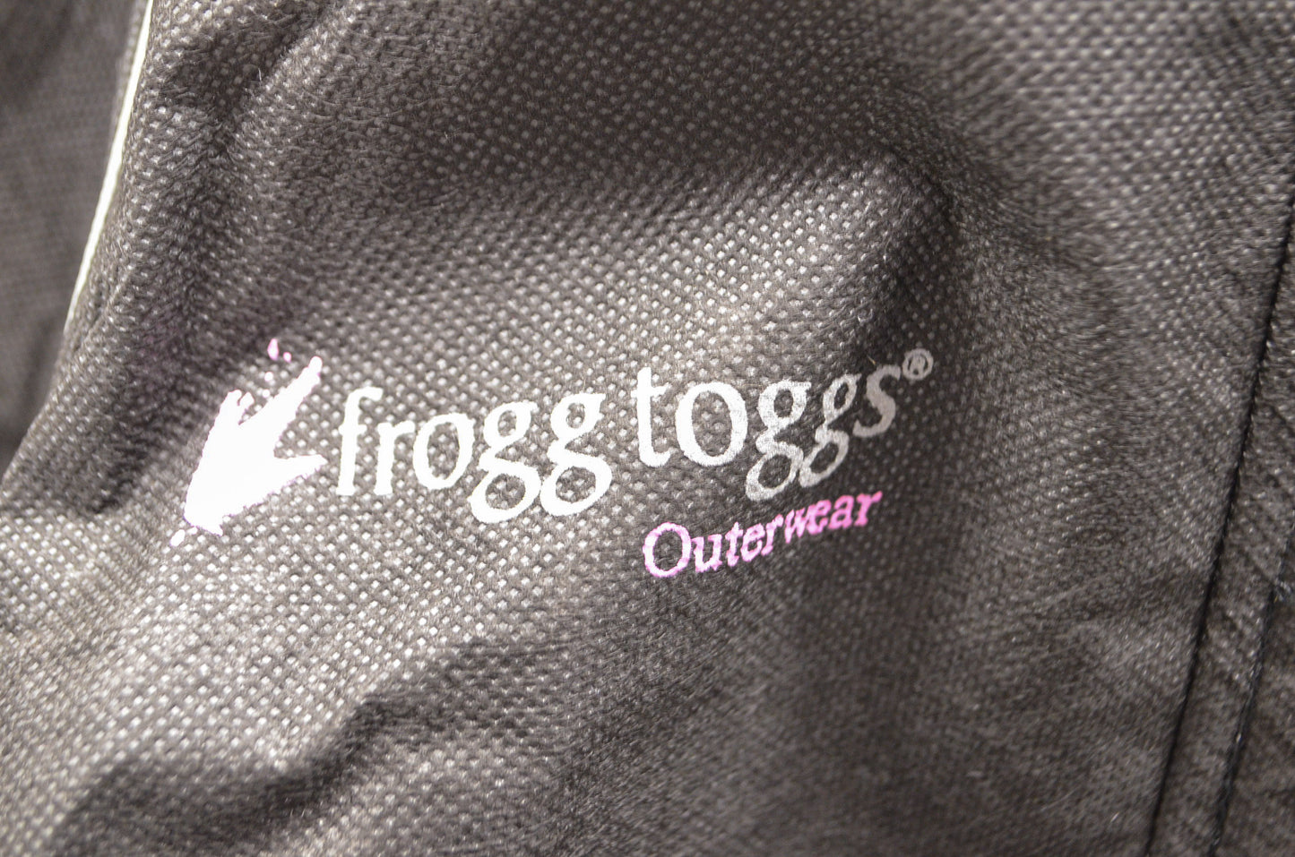 Women's Road Toad Sweet T Reflective Rain & Wind Suit Black XL NOS