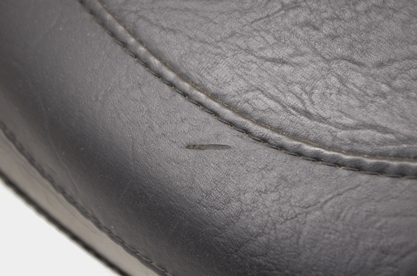 Black Motorcycle Seat