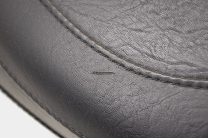 Black Motorcycle Seat