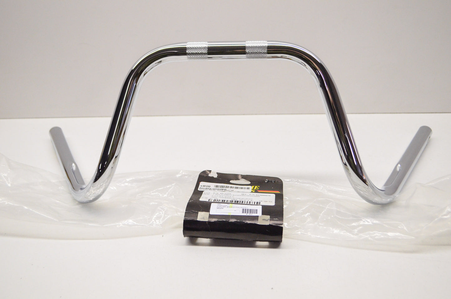 Krome Werks 1' Replacement Buckhorn Pullback Handlebar 82-Up Harley Davidson NOS