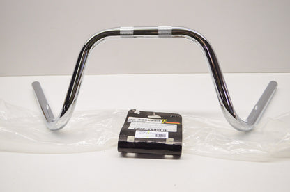 Krome Werks 1' Replacement Buckhorn Pullback Handlebar 82-Up Harley Davidson NOS