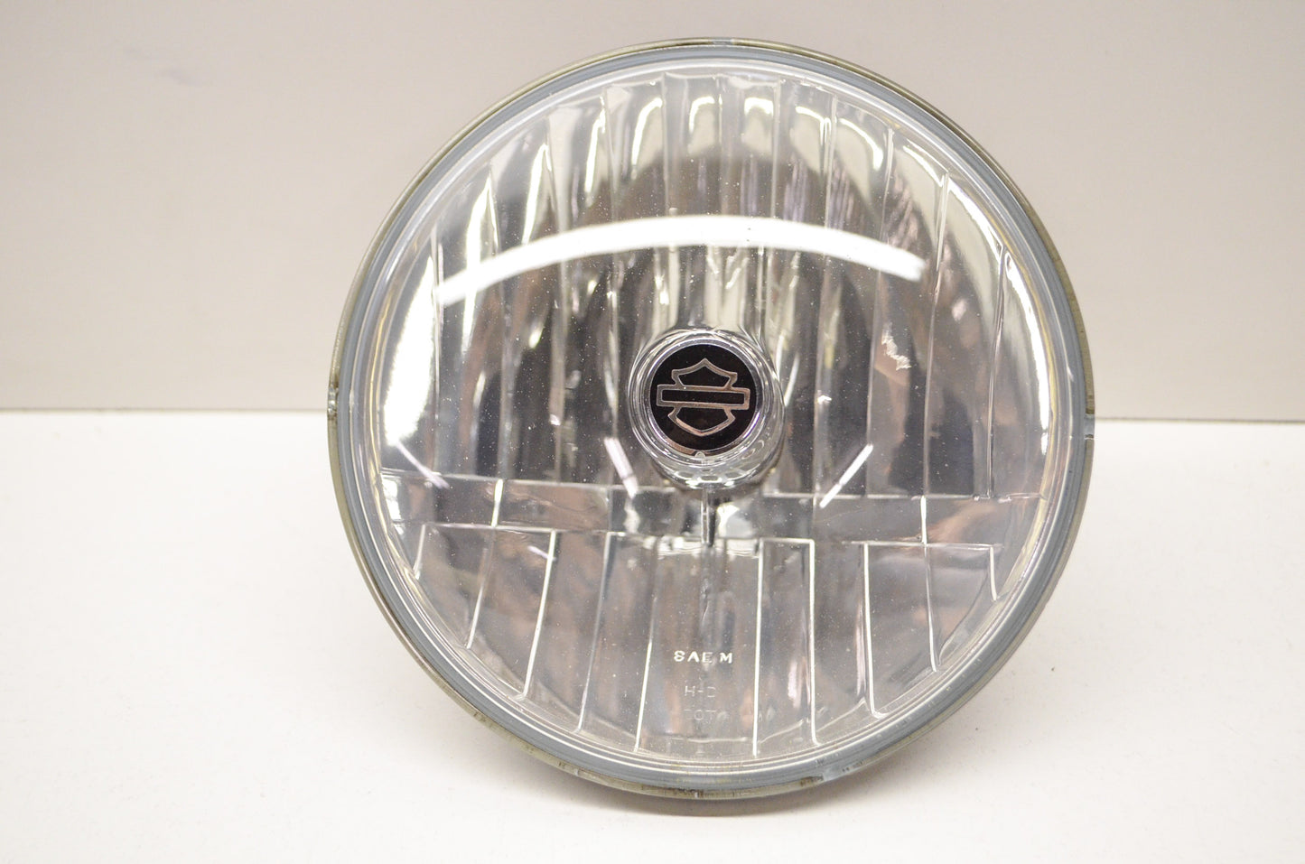 New OEM Harley Davidson Clear Lens Reflector Optics Halogen Headlamp