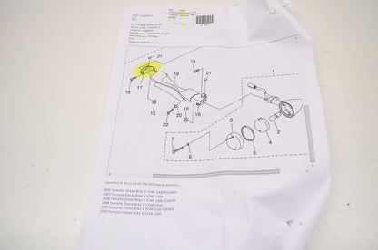 OEM Yamaha 3D8-83328-00-00 Flasher Stay 2 NOS