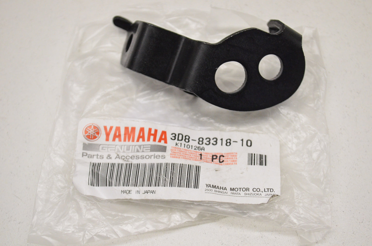 OEM Yamaha 3D8-83318-10-00 Flasher Stay 1 NOS