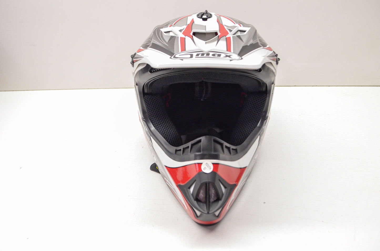 New Gmax White Red Off Road Core TC-1 Helmet Youth Small