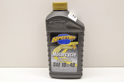 New Spectro Golden 4 Motorcycle Semi Synthetic Engine Lube 10W40 1L