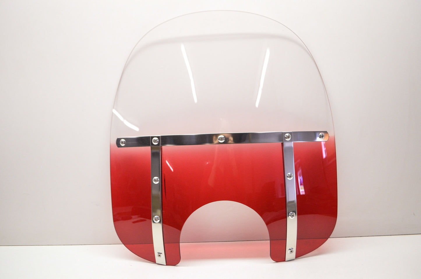 New Memphis Shades Fats Windshield 7' Cutout Gradient Ruby 17'