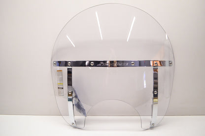 Switch Blade Chopped Clear Polycarbonate Windshield Honda Yamaha NOS