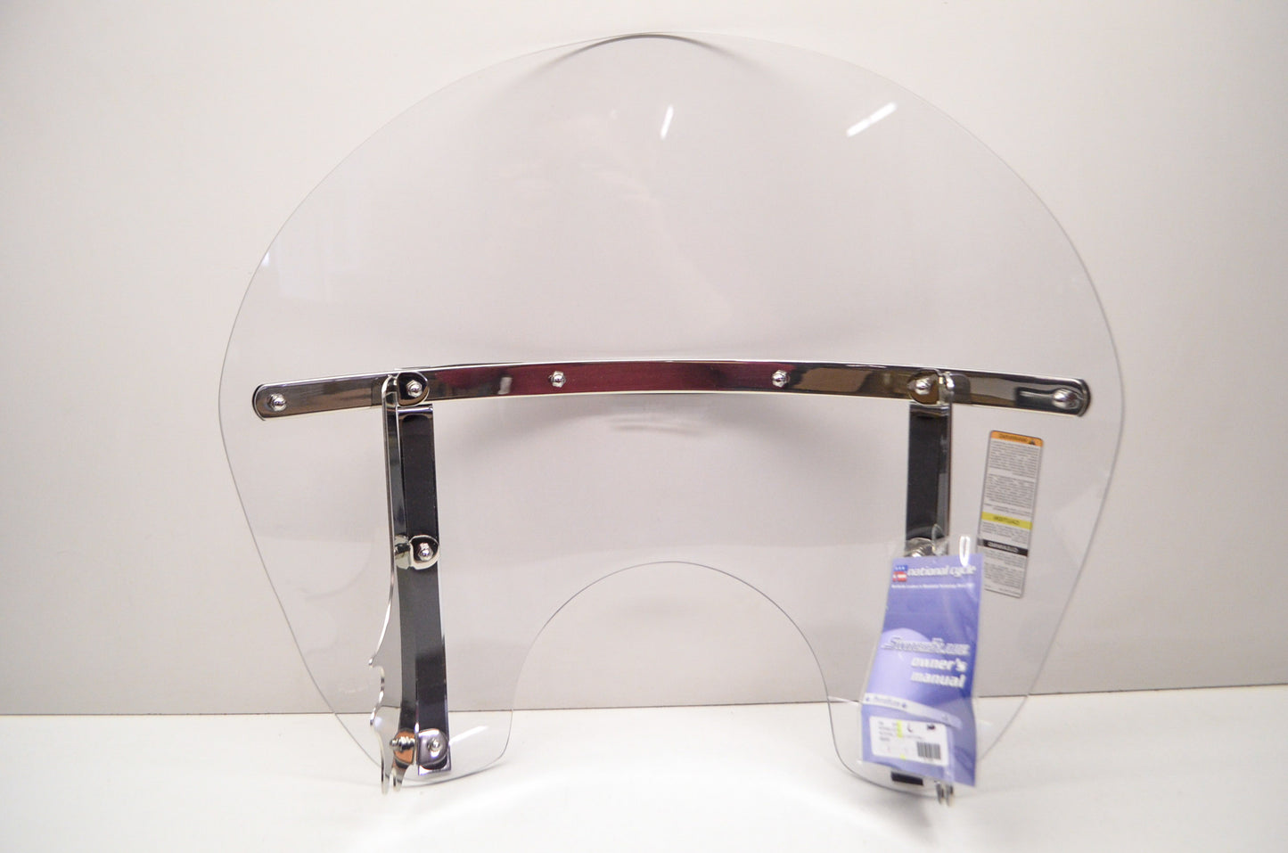 Switch Blade Chopped Clear Polycarbonate Windshield Honda Yamaha NOS
