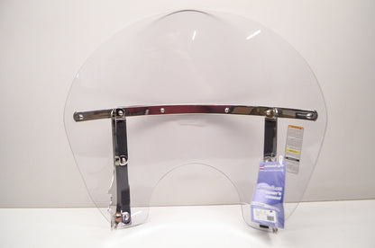 Switch Blade Chopped Clear Polycarbonate Windshield Honda Yamaha NOS