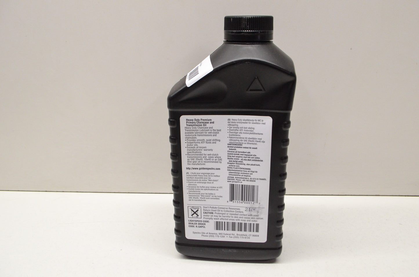 Heavy Duty Primary Chainsaw Oil 1 Quart Harley NOS