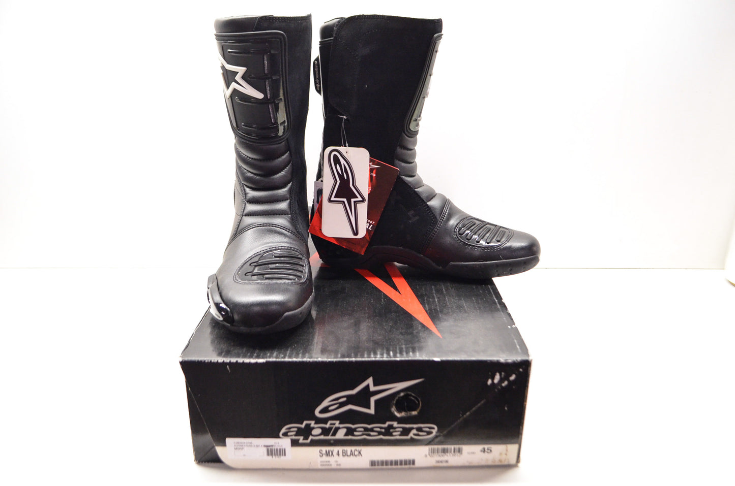 S-MX 4 Black Boots Size 10.5 USA 45 Euro NOS